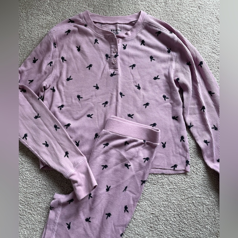 Pink Playboy PJs!!